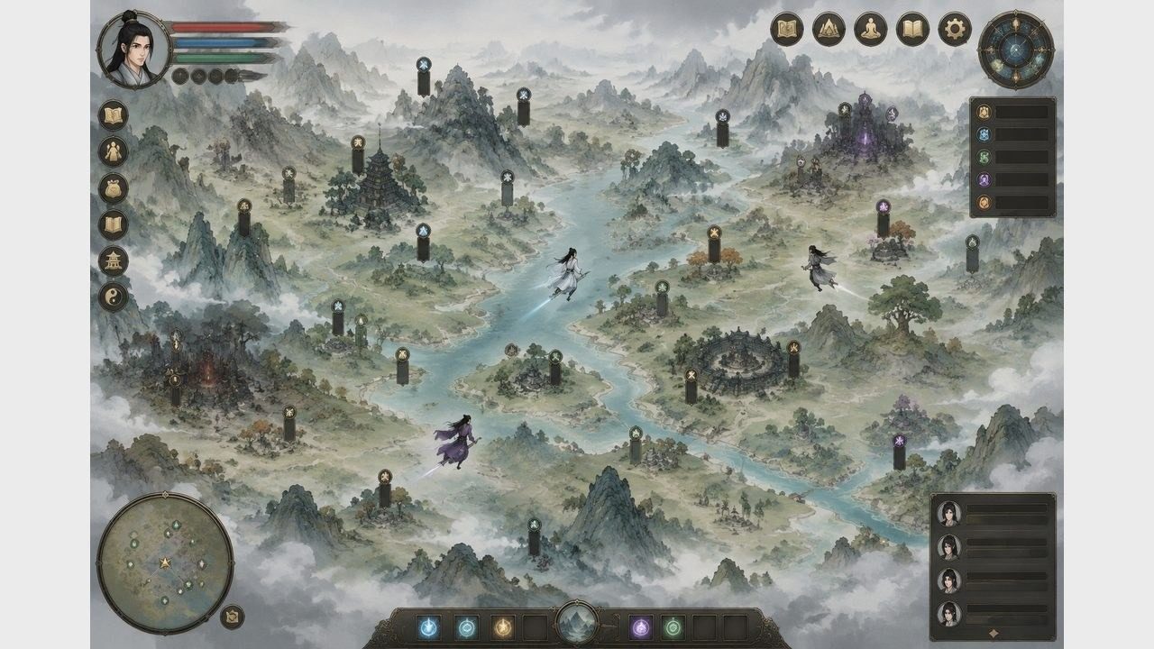 鬼谷八荒 鬼谷八荒攻略大全 - 地图探索说明 封面图