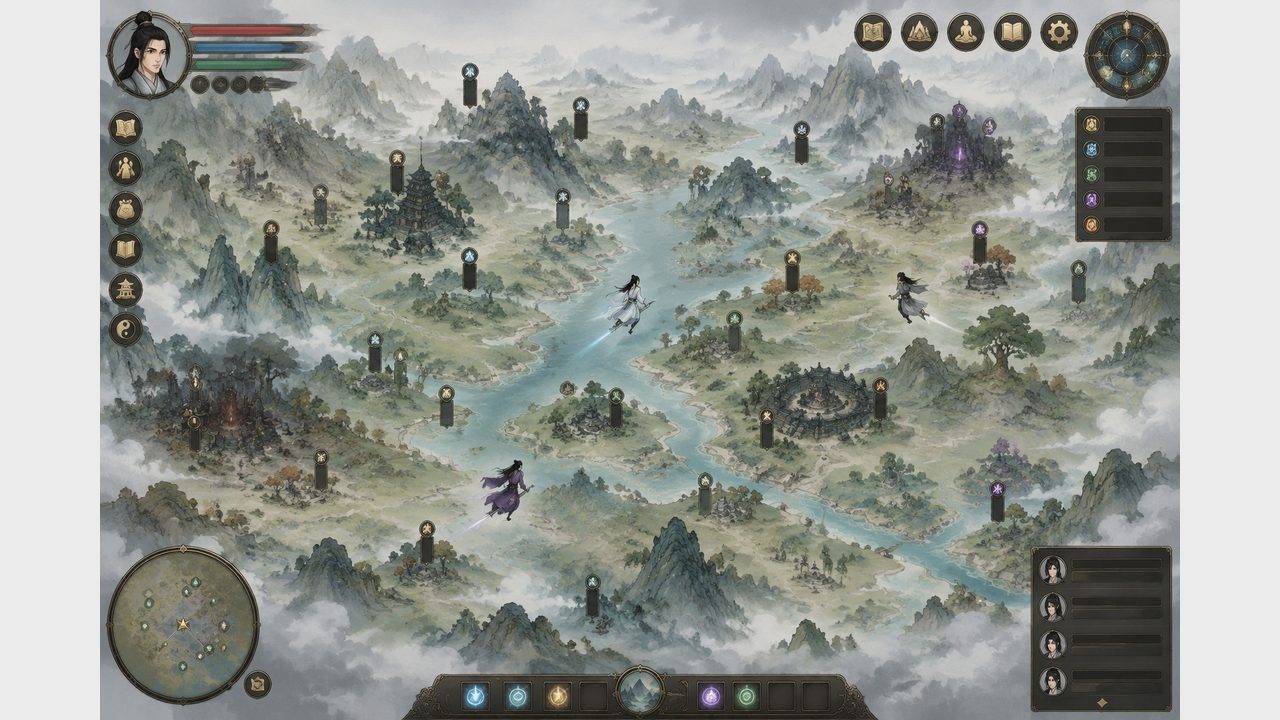 鬼谷八荒 探索场景 场景图 7