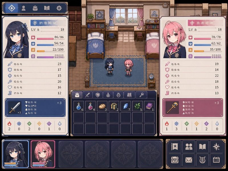 终末的自我主义Ver1 角色养成 画面 5